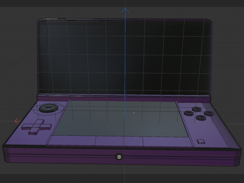 3D Model: Nintendo 3DS [Stage 2]