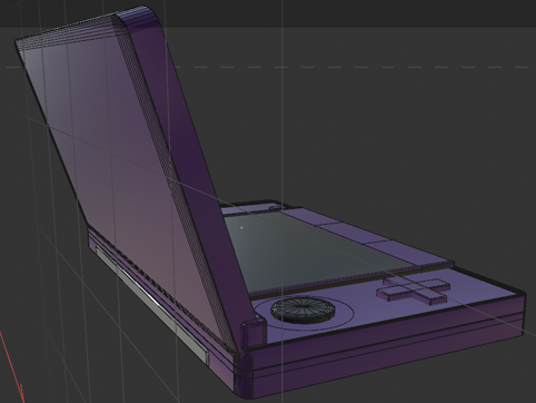 3D Model: Nintendo 3DS [Stage 2]