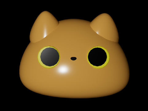 3D Model Render: Cat Plush [Stage 2]