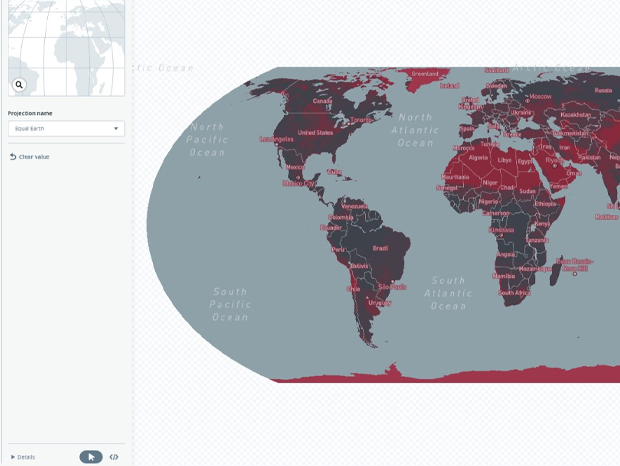 Mapbox Style Converted to Studio Globe View 1