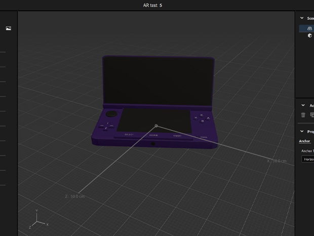 Nintendo 3Ds Model Adobe Aero