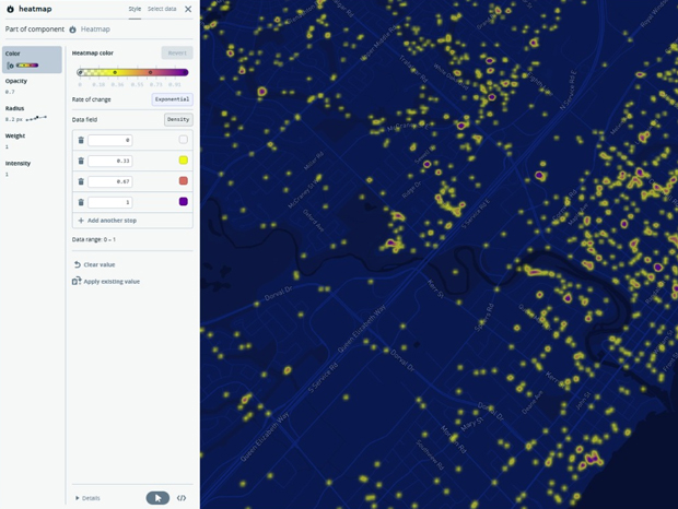 Oakville Coyote Data [Heatmap]
