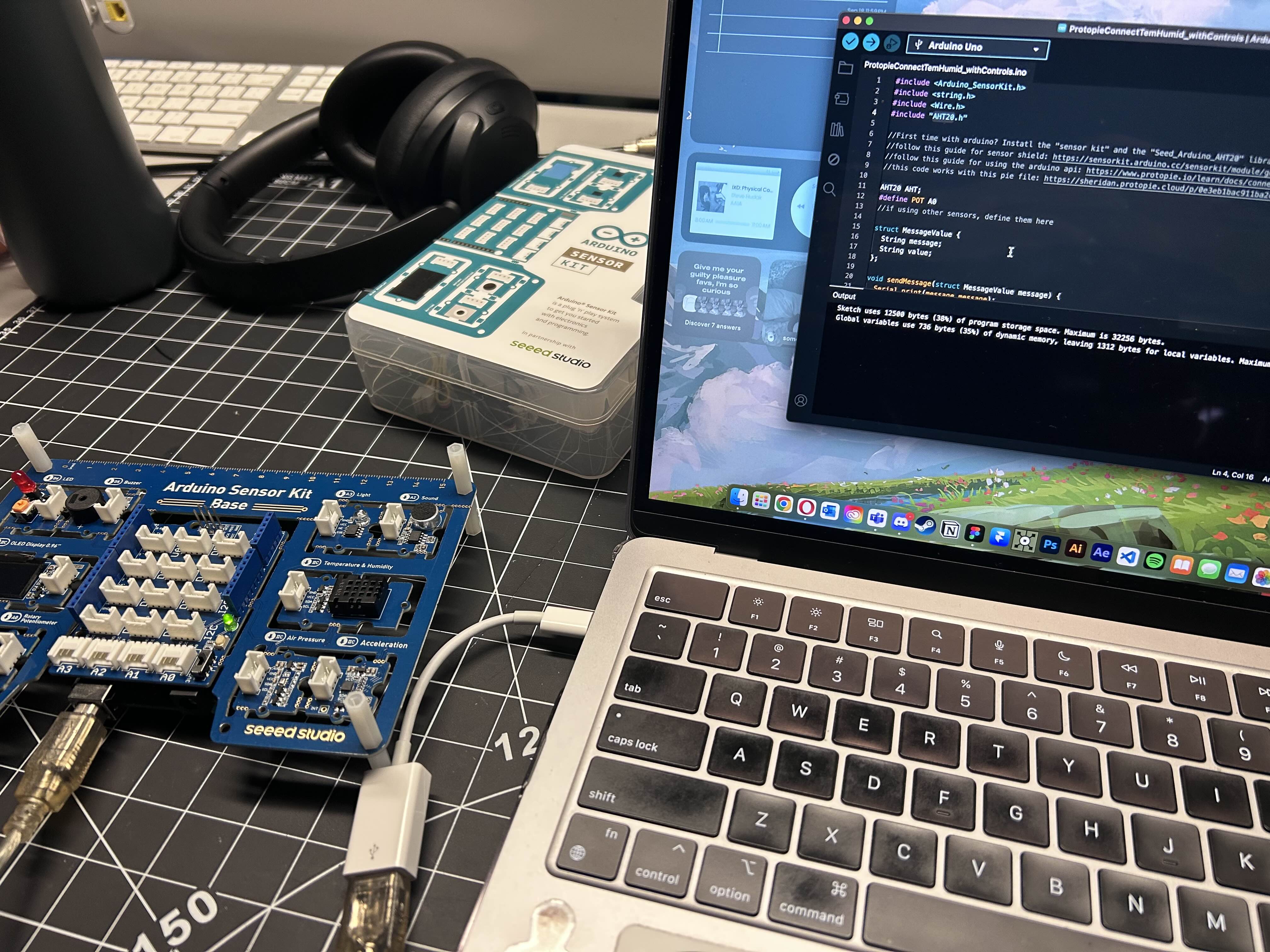 Connecting Arduino Sensor Kit