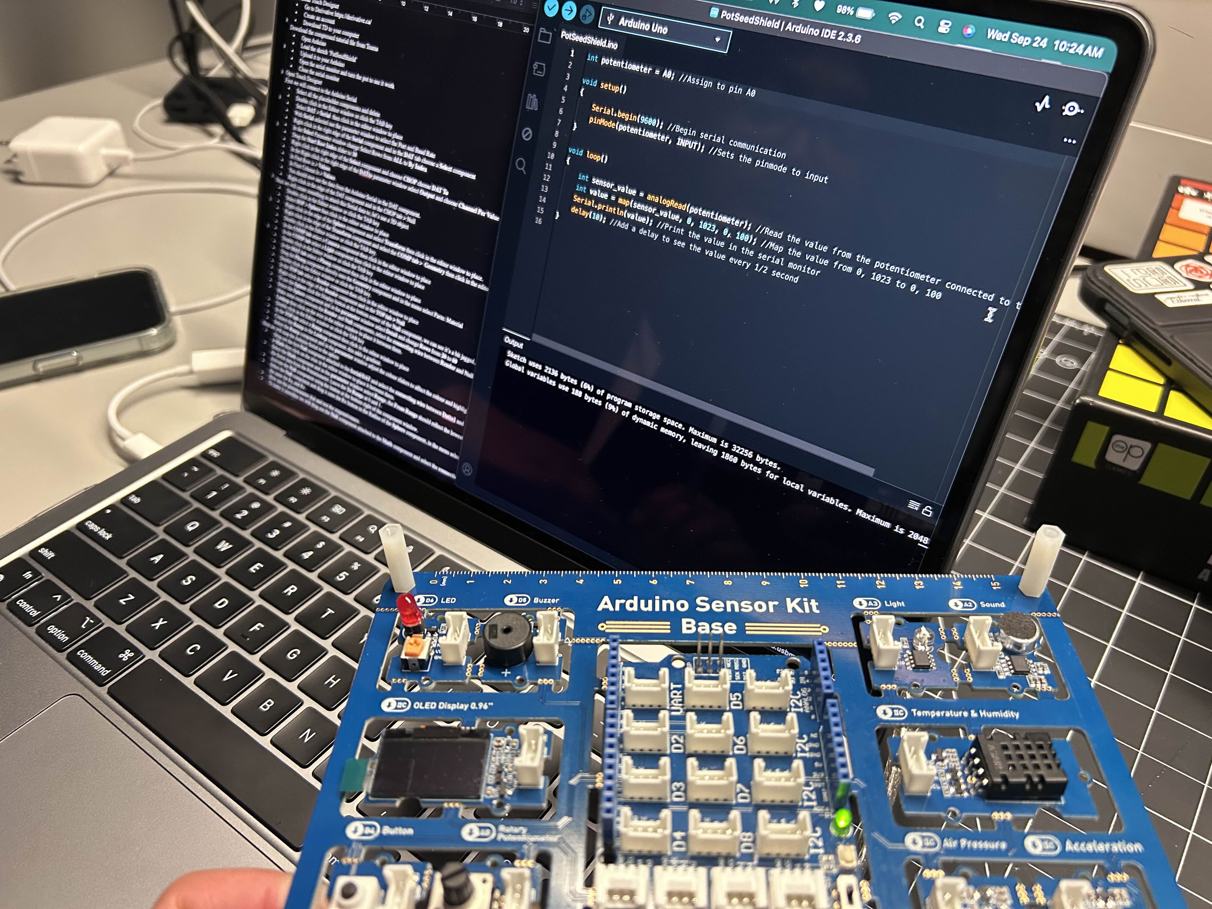 Arduino Code & Kit for Touch Designer