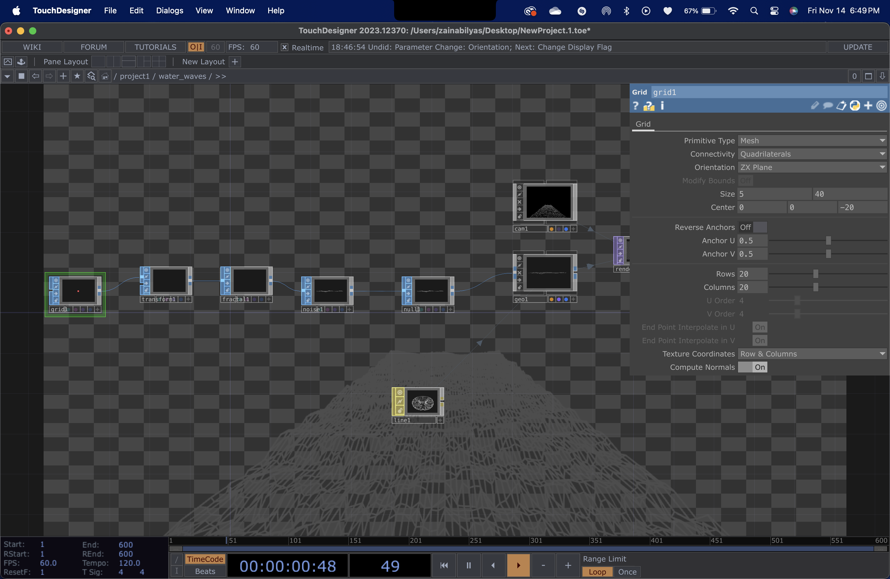 Touch Designer Exploration