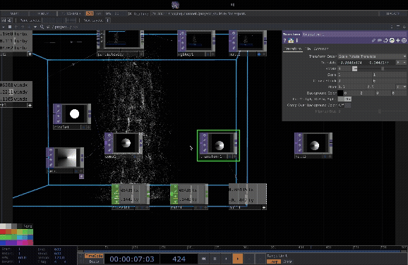 TouchDesigner Waterfall Concept